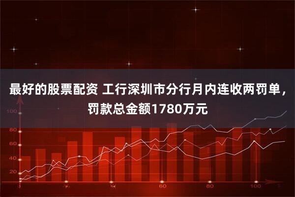 最好的股票配资 工行深圳市分行月内连收两罚单，罚款总金额1780万元